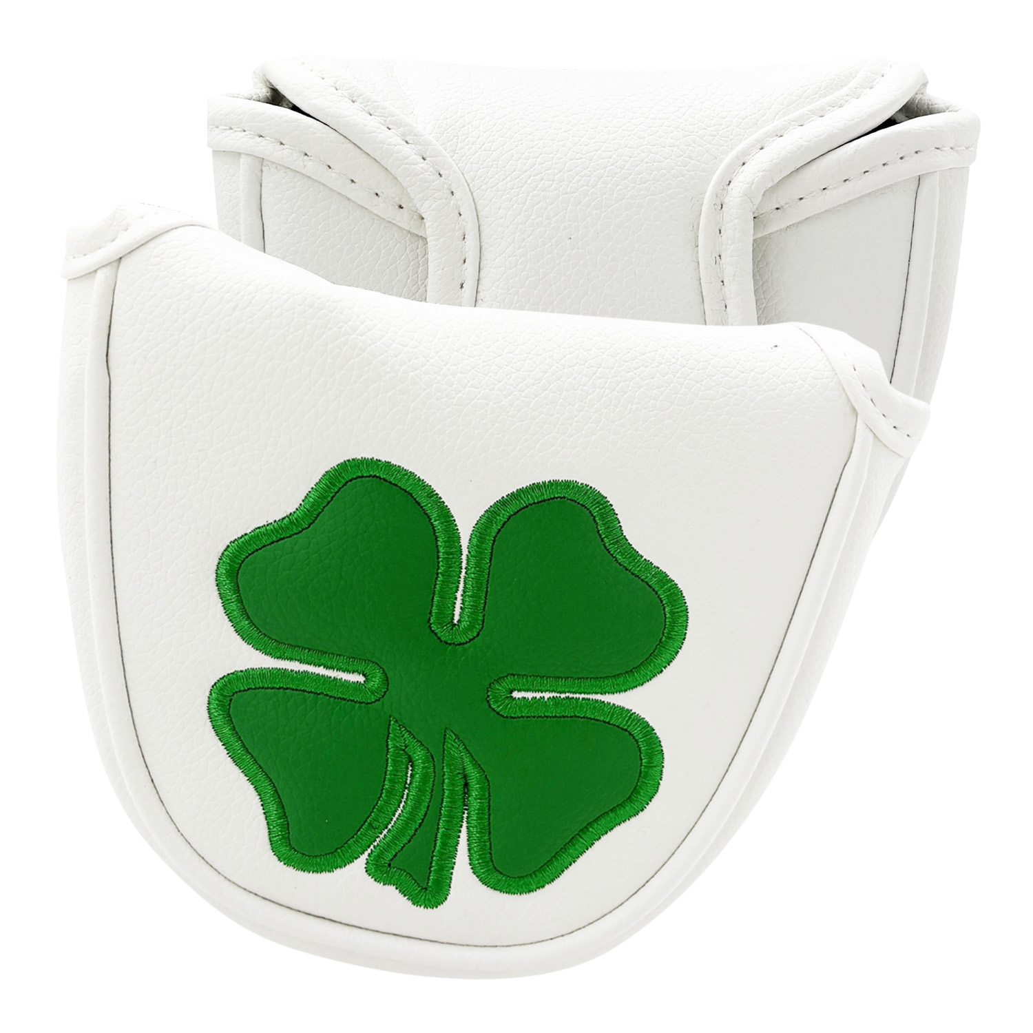 Golf Equipment Rack - 1pc Putter Head Cover, 'Clover' Pattern