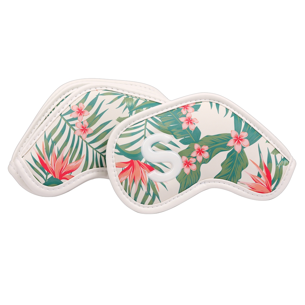 9pcs a Set PU Leather Hawaiian - Golf Club Iron Set 评论和价格