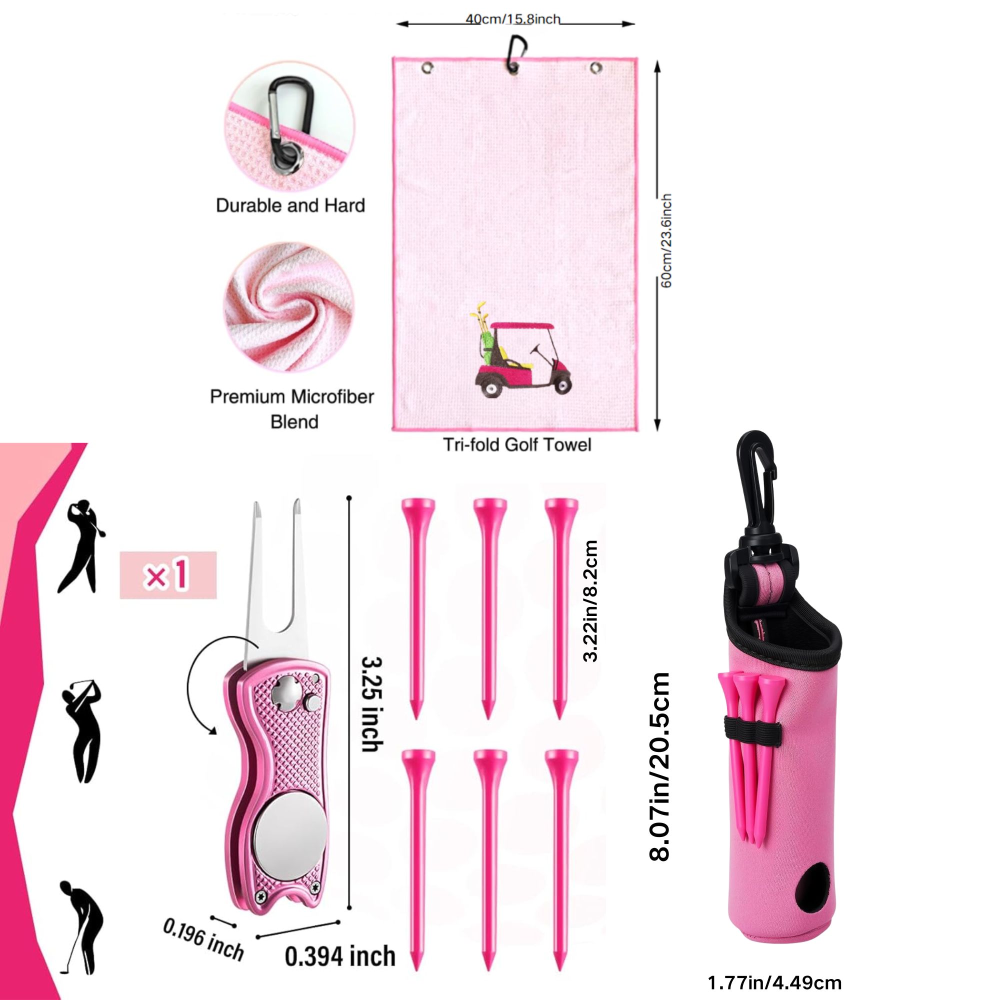 10 Pcs Golf Accessories Kit, I - Golf Equipment Stores 评论和价格