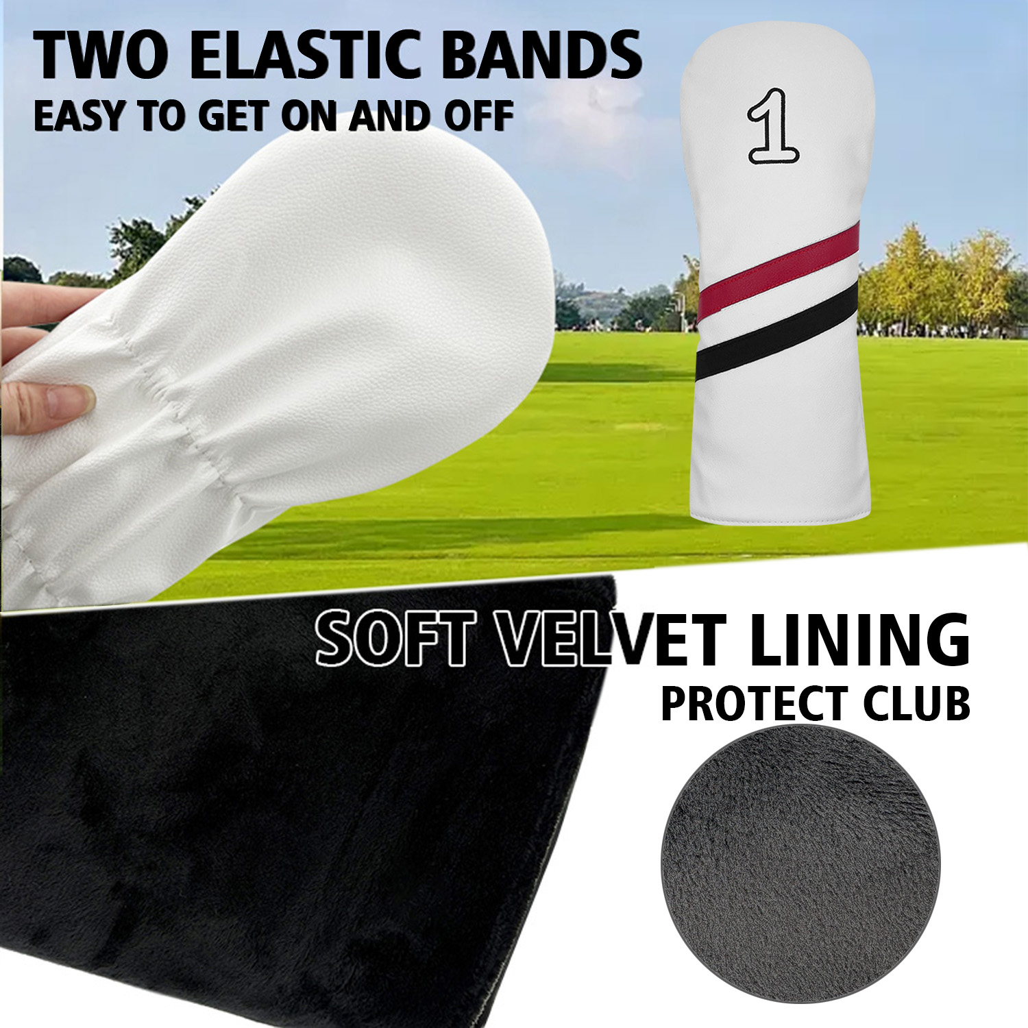 Golf Club #1 #3 #5 #U Wood Hea - Golf Equipment Rack 评论和价格