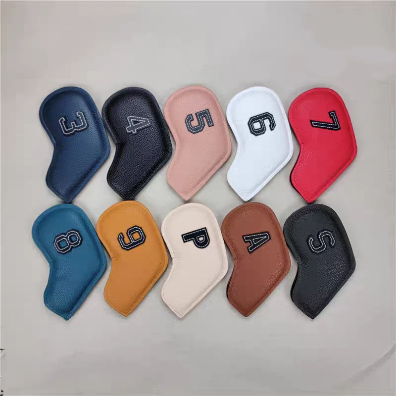 10pcs Golf Iron Headcover 4-9, - X Golf Equipment 评论和价格