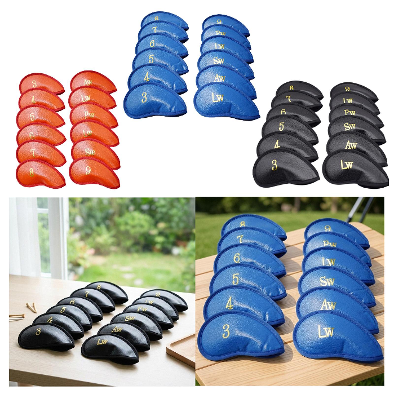 Golf Irons Head Cover 12 Piece - Golf Club Iron Set 评论和价格